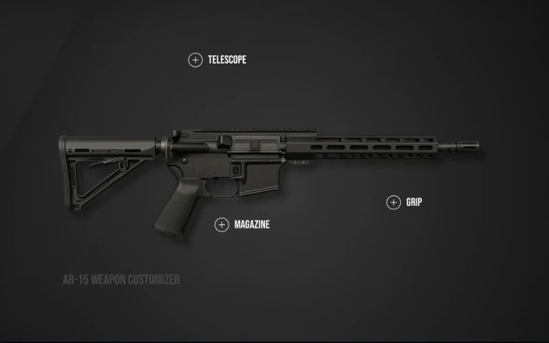 AR-15 Customizer hero